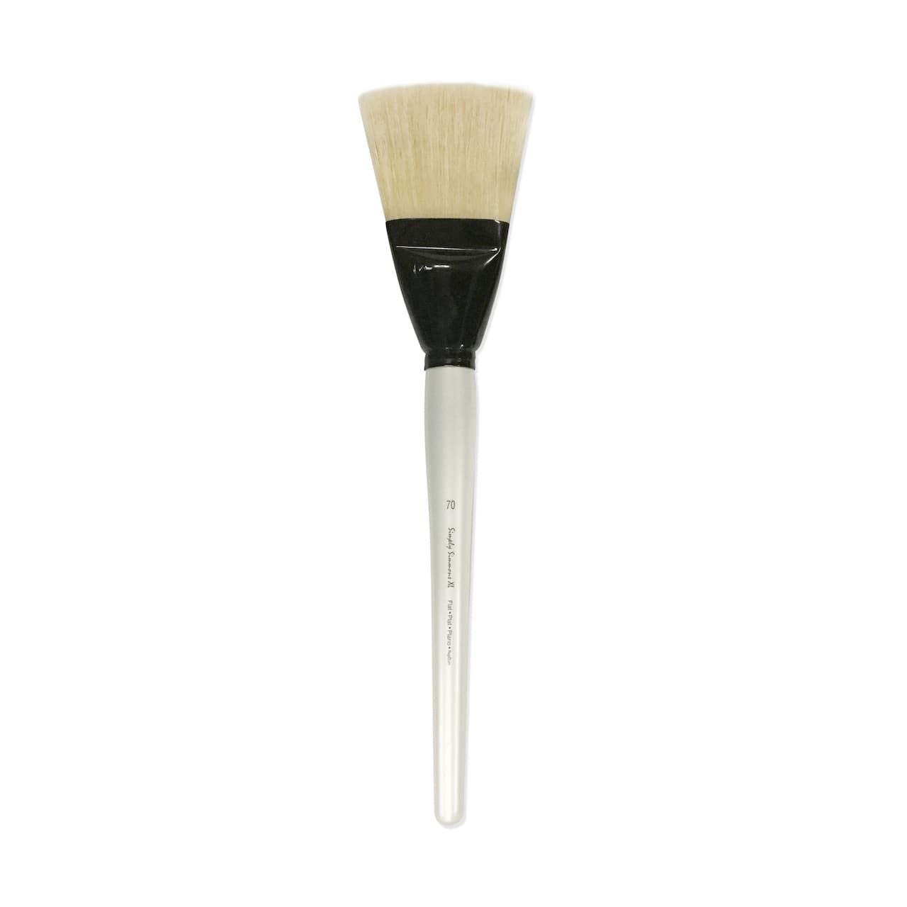 Simply Simmons XL Natural Bristle Flat Brush
